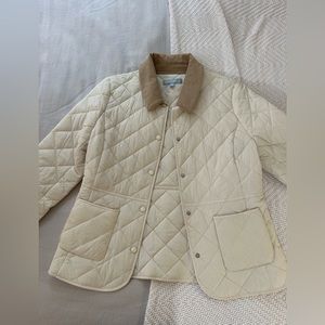 Antonio Melani White Quilted Jacket